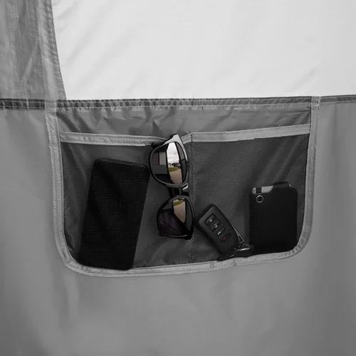 Vista 8 de E-Z UP Camping Cube Sport, convierte el toldo de patas en ángulo de 10 pies en tienda de campaña