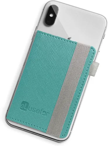 Vista 14 de Billetera Adhesiva para Teléfono para la Parte Posterior del iPhone o Android Estuche con 6 Fundas para Tarjetas de Crédito - Bolsillo