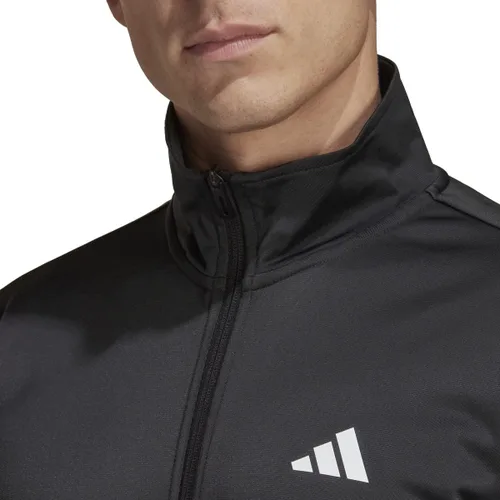 Vista 4 de adidas Chaqueta de tenis de punto de 3 rayas para hombre