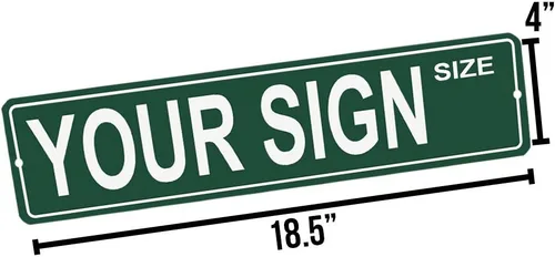 Vista 3 de Arkansas Mountains Pick Your Mountain Compatible/repuesto para Adams Mountain Estados Unidos Mountain Aluminio Metal Tin Street Sign
