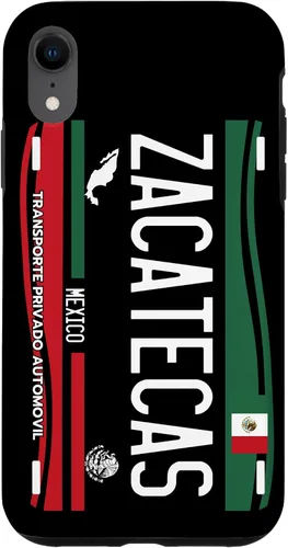 Vista 24 de Placa de matrícula Zacatecas para iPhone 13 Pro Max, Zacatecas México, funda Zacatecas