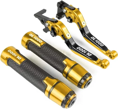 Vista 10 de Palancas de embrague de freno de motocicleta CNC para Suzuki VStrom 1000 DL1000 DL 1000 2002 2003 2004 2005-2016 V-Strom DL1000 (color : 4)