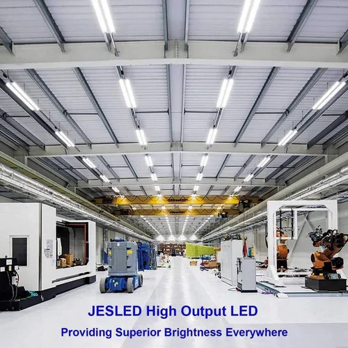 Vista 9 de JESLED Tubo de luz LED T8/T10/T12 de 8 pies, base FA8 de un solo pasador, 50W 6000LM 5000K luz blanca diurna, bombilla fluorescente LED