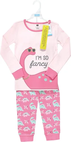 Vista 2 de Hudson Baby Conjunto de pijama de algodón para bebé niña