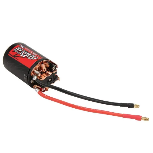 Vista 8 de Dilwe Motor cepillado a control remoto, 550 0.50 cables 20T cepillado motor RC parte del motor compatible con 1/10 RC Crawler