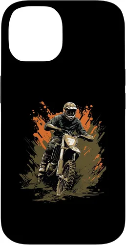 Vista 4 de Dirt Bike Camouflage Motocross Bikes for Boys Case for iPhone 16