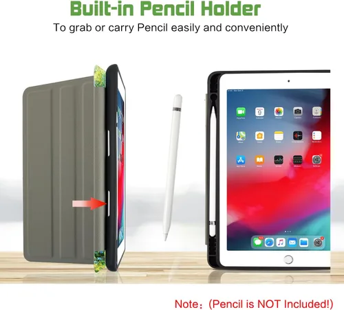 Vista 6 de Funda para iPad de 9ª/7ª/8ª generación de 10.2 pulgadas, compatible con iPad Pro de 10.5 pulgadas, funda para iPad Air de 3ª generación de 10.5