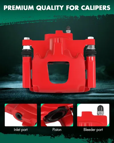 Vista 4 de SCITOO 18B5046 Conjunto de Pinza de Freno de Disco con Soporte Compatible con Dodge Nitro 2007-2011, con Jeep Liberty 2008-2012, con Jeep Wrangler