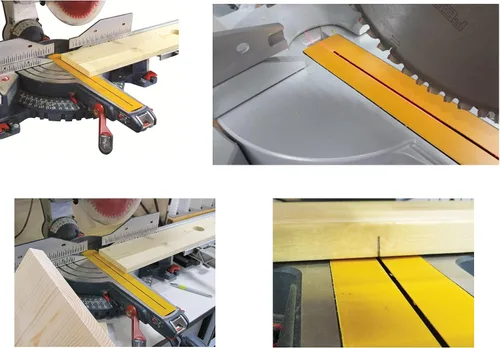Vista 5 de FastCap Cinta de cero espacio libre de 2 x 16 pulgadas, reducción de desgarro, herramienta de alineación perfecta para sierras ingletadoras/de mesa