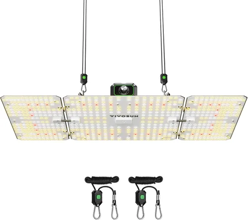 Vista 11 de VIVOSUN 2020 más reciente VS1000 LED crece la luz con diodos Samsung LM301H y Sosen Driver luces regulables Sunlike espectro completo para plantas