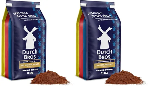 Vista 25 de Dutch Bros OG tostado medio, café molido Café molido 100% arábica, chocolate con leche y notas cítricas, combina con cremas Dutch Bros, 1 bolsa
