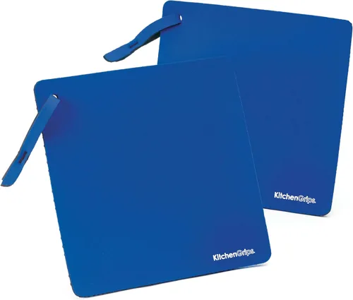 Vista 11 de KitchenGrips - Juego de 2 agarradores de ollas de 7 pulgadas, color arándano Azul (Arándano)