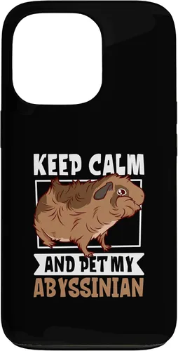 Vista 10 de iPhone 16 Pet my Abyssinian Guinea Pig Case