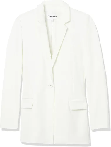 Vista 9 de The Drop blazer Blake largo para mujer