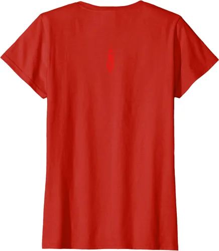 Vista 91 de Slipknot Tribal Calavera playera, niños 12, Rojo