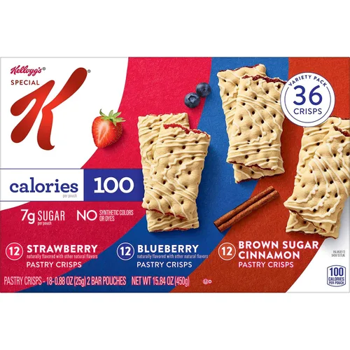 Vista 8 de Special K Paquete variado, patatas fritas de canela, fresa y arándano, 36
