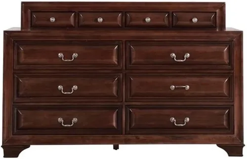 Vista 4 de Glory Furniture Cómoda LaVita de 10 cajones en capuchino Capuccino
