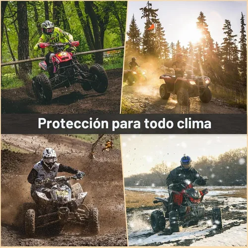 Vista 8 de Cubierta ATV impermeable resistente 4 ruedas cubierta Quad cubierta