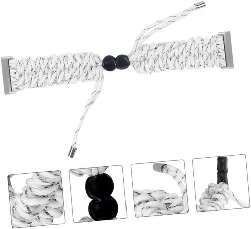 Vista 7 de 2 piezas de correa de cuerda relojes inteligentes para hombres relojes de señoras reloj pulsera inteligente para mujer reloj de cuerda reloj