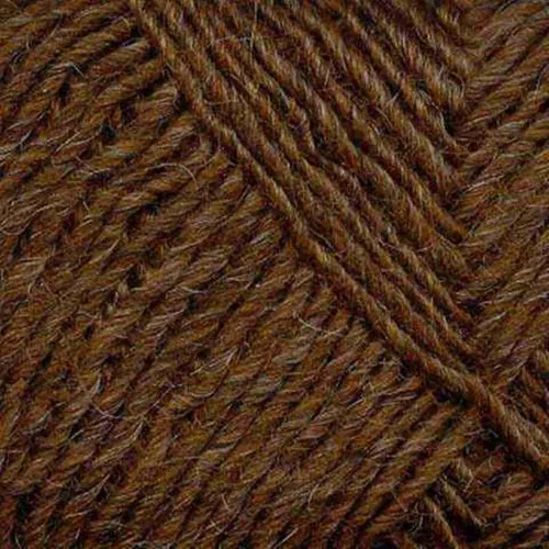 Vista 4 de Brown Sheep - Lamb's Pride Worsted - Hilo de tejer estambre, 4 oz (82 - Blue Flannel)