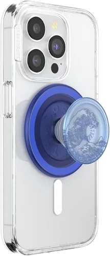 Vista 17 de Agarre para teléfono PopSockets con soporte expansible, agarre adhesivo, azul - Cobalto mate