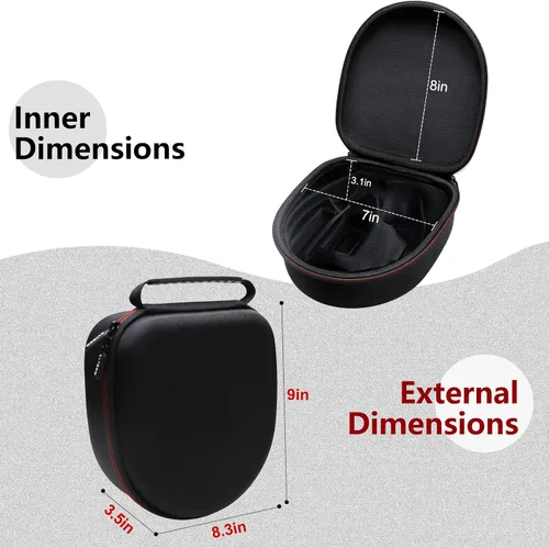 Vista 2 de LTGEM - Funda compatible con auriculares LEVN LE-HS013 / LE-HS016 V3 / LE-HS010 / LE-HS016 / CT001 superior y base de carga