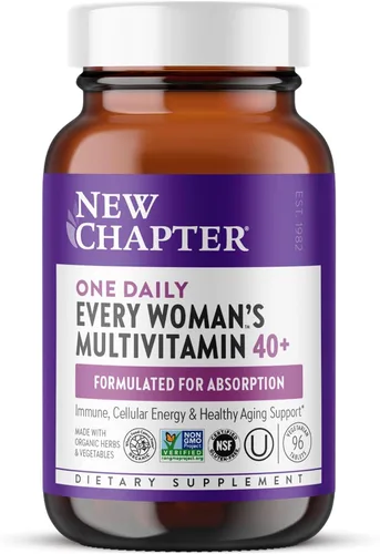 Vista 12 de Comprimidos multivitamínicos para mujeres de 40 años en adelante New Chapter, una al día, ANC-204, 1, 1