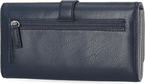 Vista 3 de Mundi - Cartera File Master con bloqueo RFID para mujer, con bolsillo para cambio