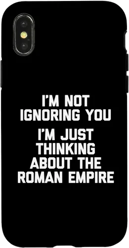 Vista 5 de I'm Not Ignoring You (I'm Thinking About The Roman Empire) Case for iPhone 17