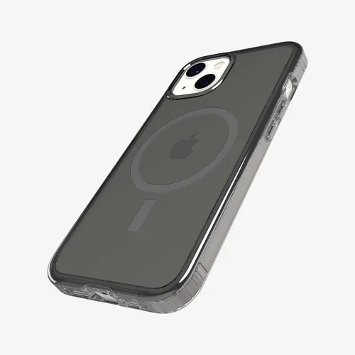 Vista 2 de Tech21 Evo Tint (MagSafe) - Funda MagSafe teñida de carbono para iPhone 13 con protección contra caídas múltiples de 12 pies