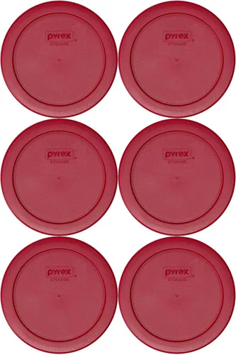 Vista 9 de Pyrex 7201-PC Sangria - Tapa de repuesto de plástico para almacenamiento de alimentos, color rojo oscuro y burdeos, fabricada en los Estados Unidos