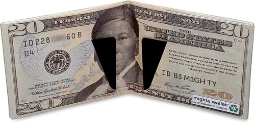 Vista 101 de Orgullo Dynomighty para hombre Mighty Wallet