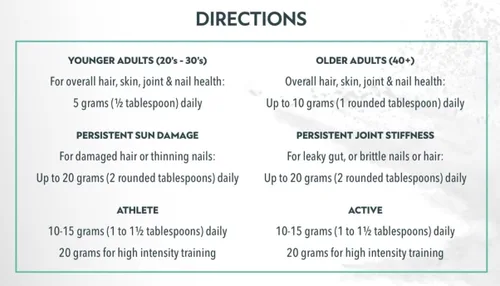 Vista 3 de Péptidos de colágeno hidrolizados sin sabor para mujer con vitamina C para mayor absorción, con 2 cucharadas multiusos y embudo