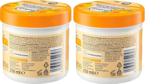 Vista 5 de Balea Melkfett Grasa para ordeñar - Crema de gel de caléndula - Protege la piel contra daños ambientales/estrés del frío, viento, lluvia, etc., 8.5