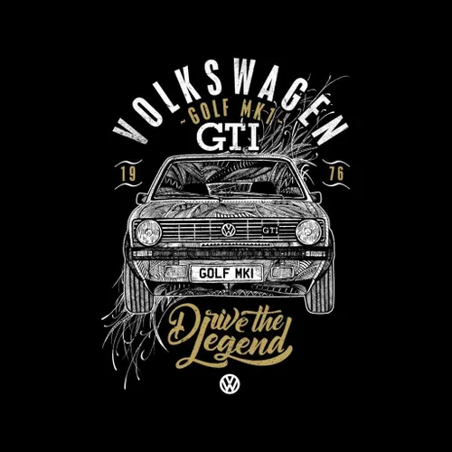 Vista 2 de Volkswagen Golf GTI Drive The Legend - Camiseta para hombre
