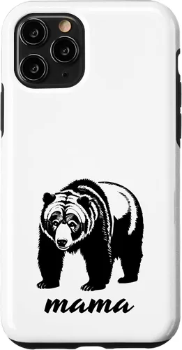 Vista 10 de iPhone 12/12 Pro Mama Bear Grizzly Bear Case