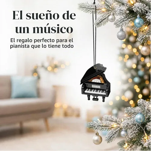 Vista 4 de Adorno para Navidad de instrumento musical