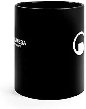 Vista 2 de ECKOI Taza de centro de investigación de mesa negra única, regalo para jugadores, regalo geek, regalo para juegos, válvula de portal de media vida