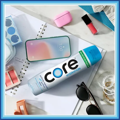 Vista 8 de Core Hidratación Agua perfectamente equilibrada, botellas de 0.5 L, 24 unidades (4 paquetes de 6)