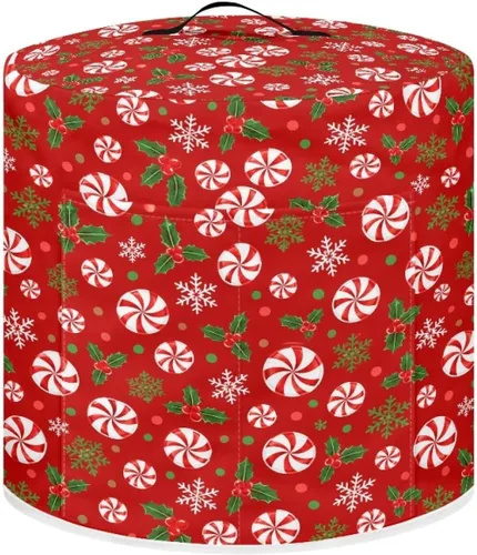 Vista 7 de Suobstales Cubierta antipolvo con estampado de girasol para olla instantánea de 8 cuartos de galón, diseño de nota musical, cubierta de olla a Nota