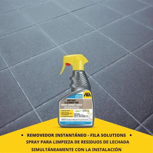 Vista 4 de FILA Surface Care Solutions, Removedor instantáneo, spray para limpieza de lechada de niebla simultáneamente con instalación, limpiador de azulejos