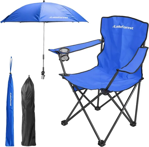 Vista 13 de Reclining Camping Chair with Footrest, 4-Position Adjustable Zero Gravity Chair, Portable Folding Camping Lounge Chair with Headrest Cup Holder &