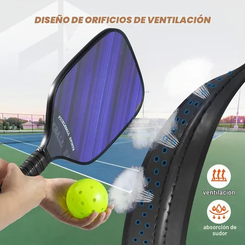 Vista 3 de 2 Pack Pickleball Paddle Grip Tape, Pickleball Overgrip, Anti-Slip Grip-Easy Installation and Long-Lasting Performance