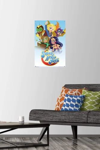 Vista 2 de DC Comics TV - DC Super Hero Girls - Póster de pared con alfileres