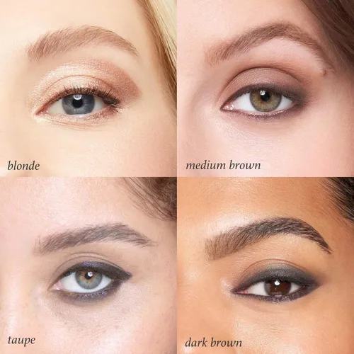 Vista 4 de Julep Brow 101 - Juego de lápices de esculpir y gel tintado para cejas – Herramienta de doble punta para cejas con cepillo y punta de precisión