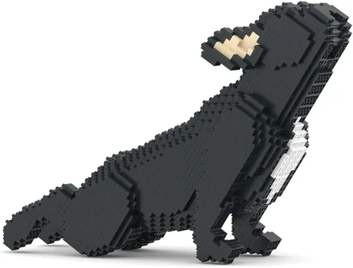 Vista 3 de JEKCA Bulldog francés 05S-M03 Bloques de construcción de plástico para perros Edad 14+