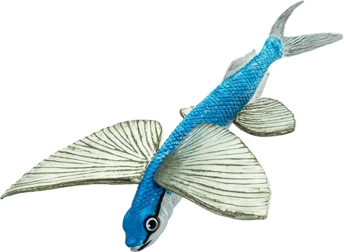 Vista 2 de Safari Ltd. Figura de pez volador, figura detallada de plástico de 7 pulgadas, divertido juguete educativo para niños, niñas y niños a partir de 18