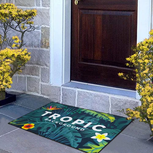 Vista 8 de Helthep Alfombra de cocina, alfombra multifuncional para interiores y exteriores, antideslizante, lavable, absorbente de agua, esencial