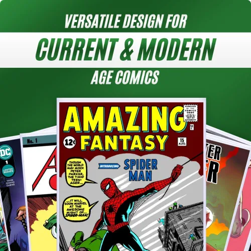 Vista 6 de Bolsas resellables para cómics de corriente Fundas transparentes para cómics con material grueso para protección de cómics Sin PVC y sin ácidos