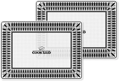 Vista 8 de Cook's Aid 2 protectores de silicona para placa de inducción de 7.9 pulgadas (magnético) Protector de estufa de inducción resistente al calor a